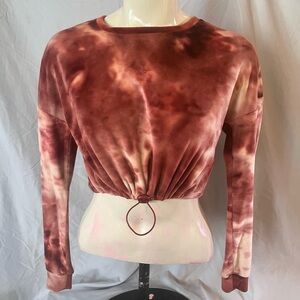 Derek Heart crop velvet